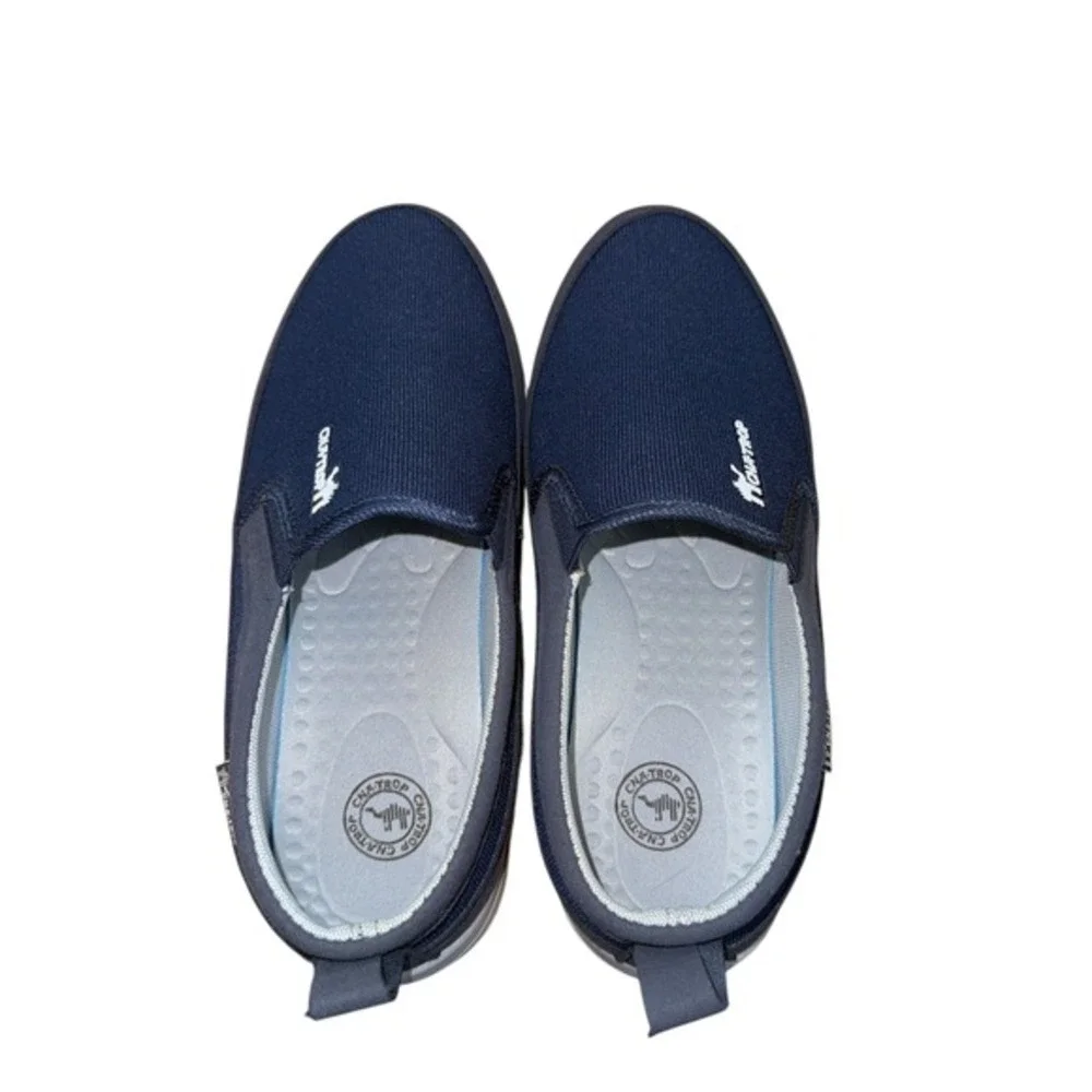 NEW CNA-TROP Slip On Shoes Mens 7.5-8/41 Pre-Owned‎ Sneakers Blue Outdoor Rugged